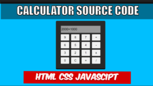 Calculator Project Source Code