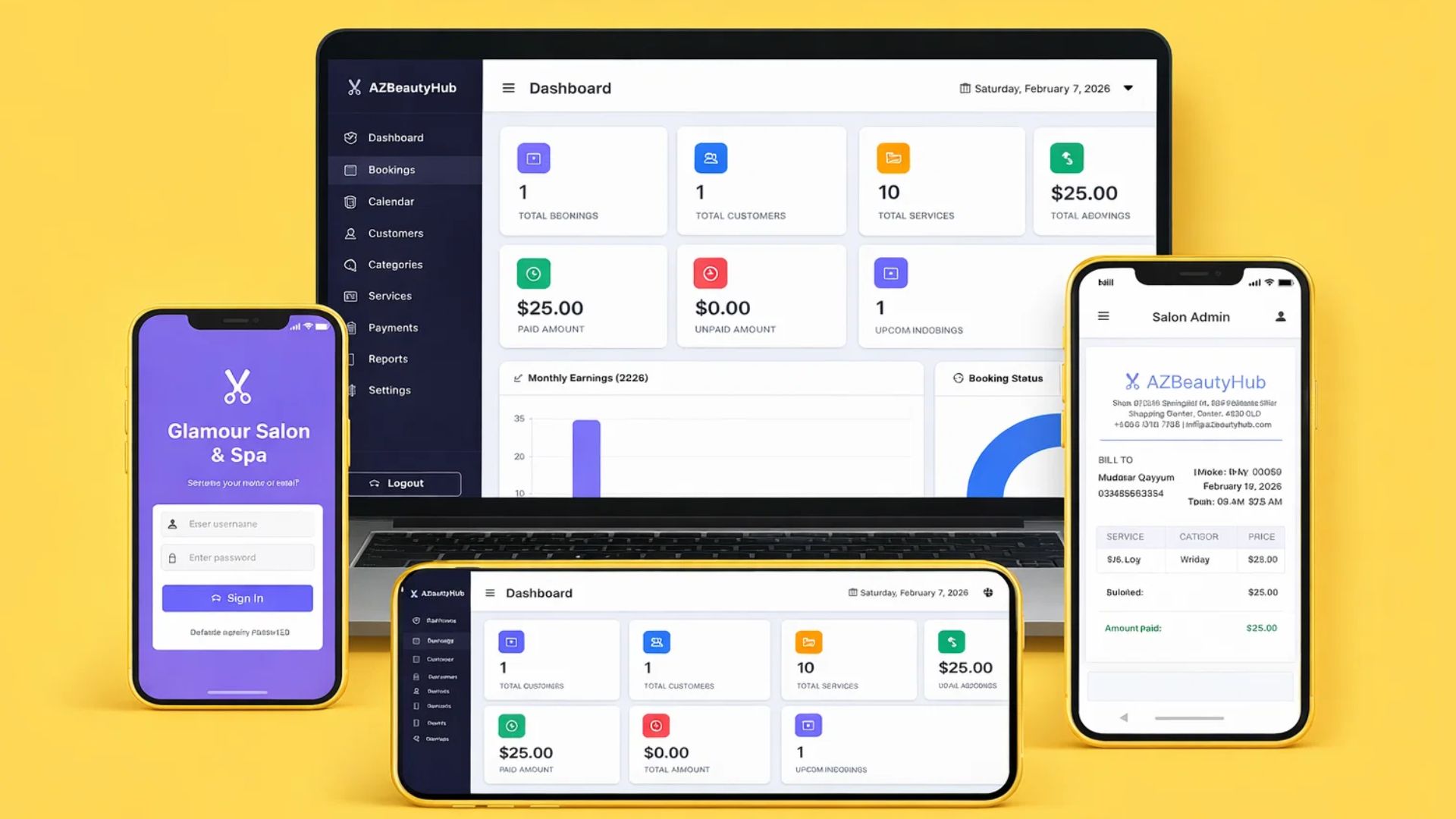 Salon Booking System